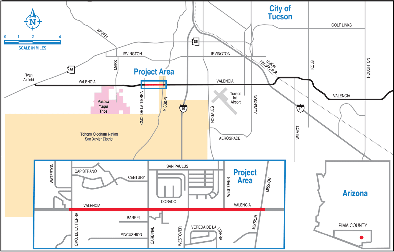 Mission Rd PROJECT UPDATE Valencia Road: Mission Road to Camino de Oeste ...